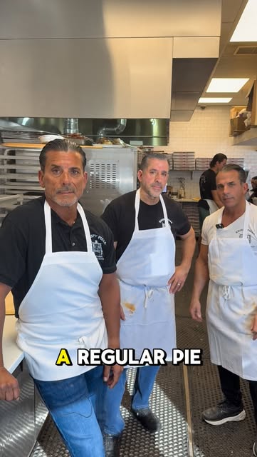 At Krispy Pizza: real pizzeria photos